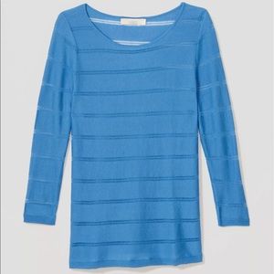 LOFT Shadow stripe sweater top